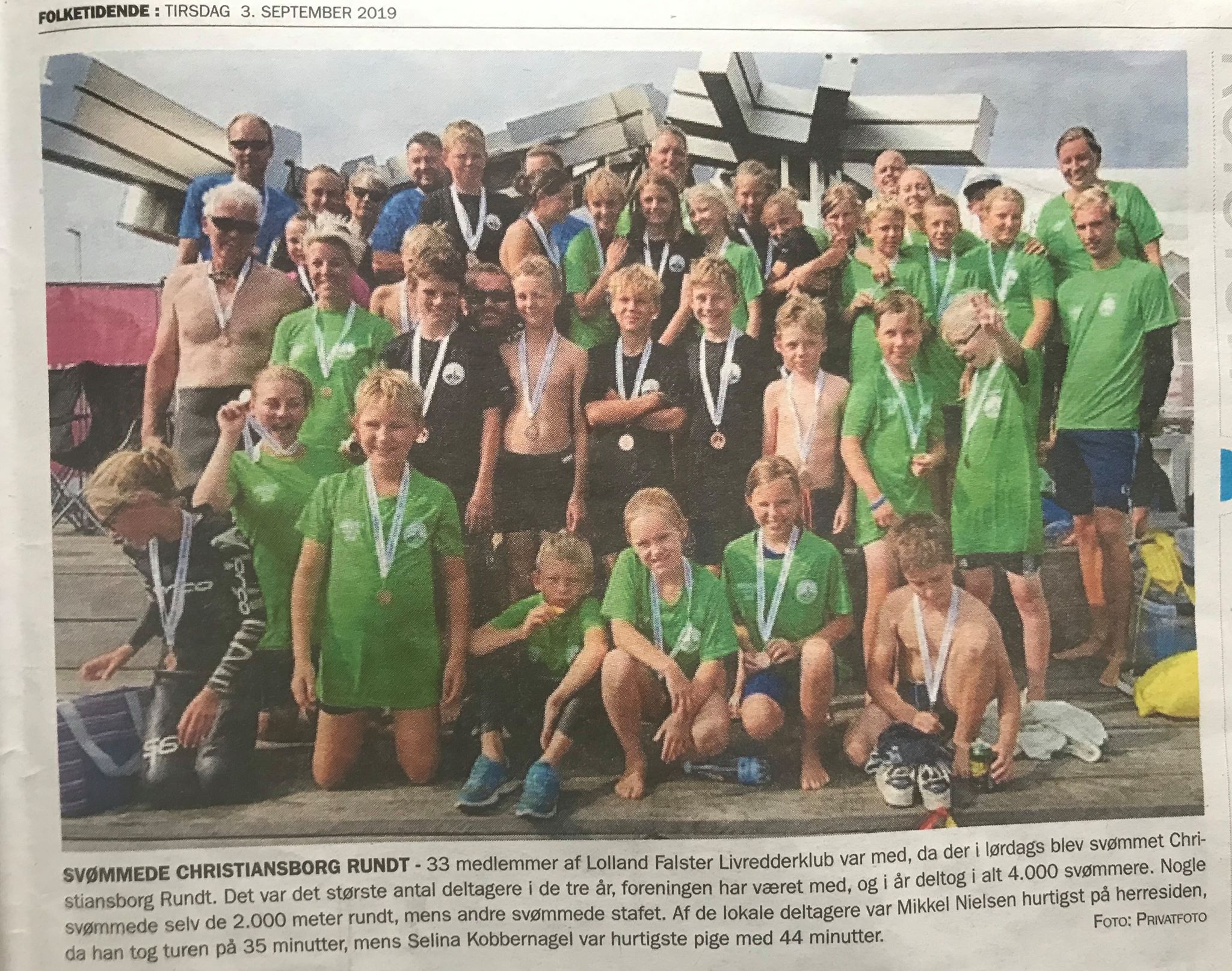 Christiansborg Rundt og Kr&uuml;ger Stafet 2019