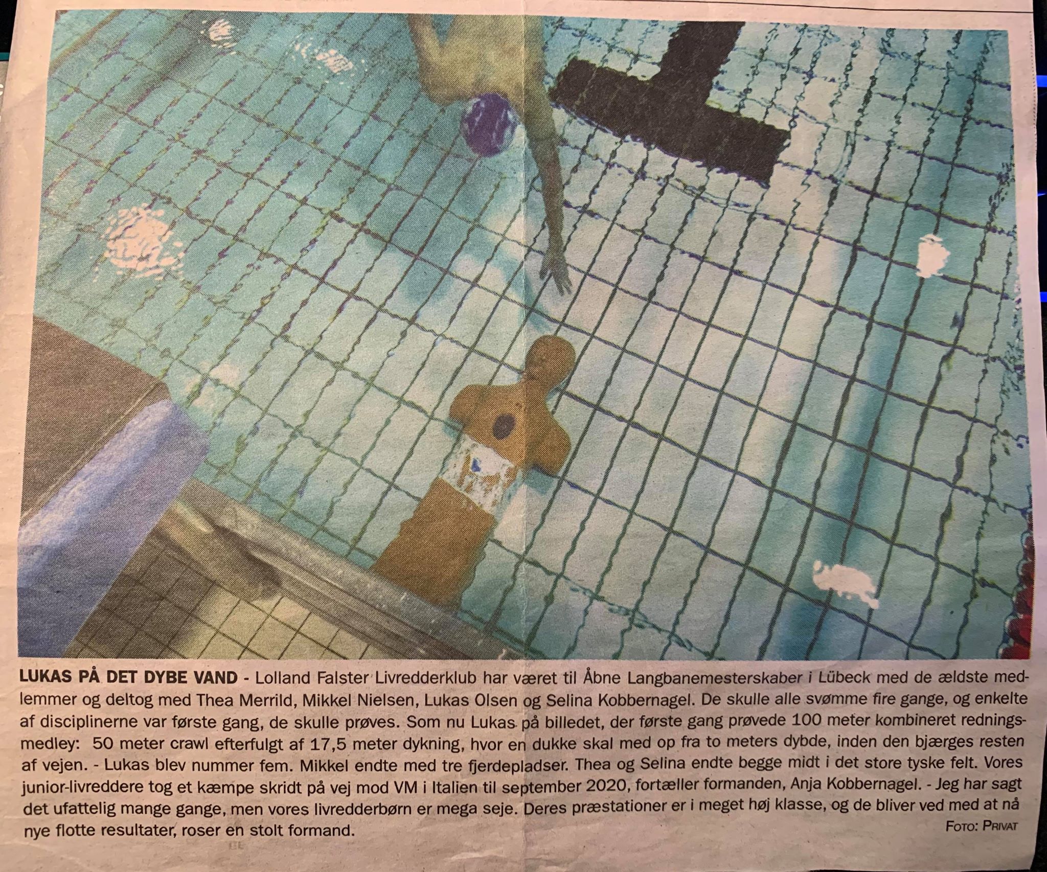 Individuelt st&aelig;vne i L&uuml;beck 2019