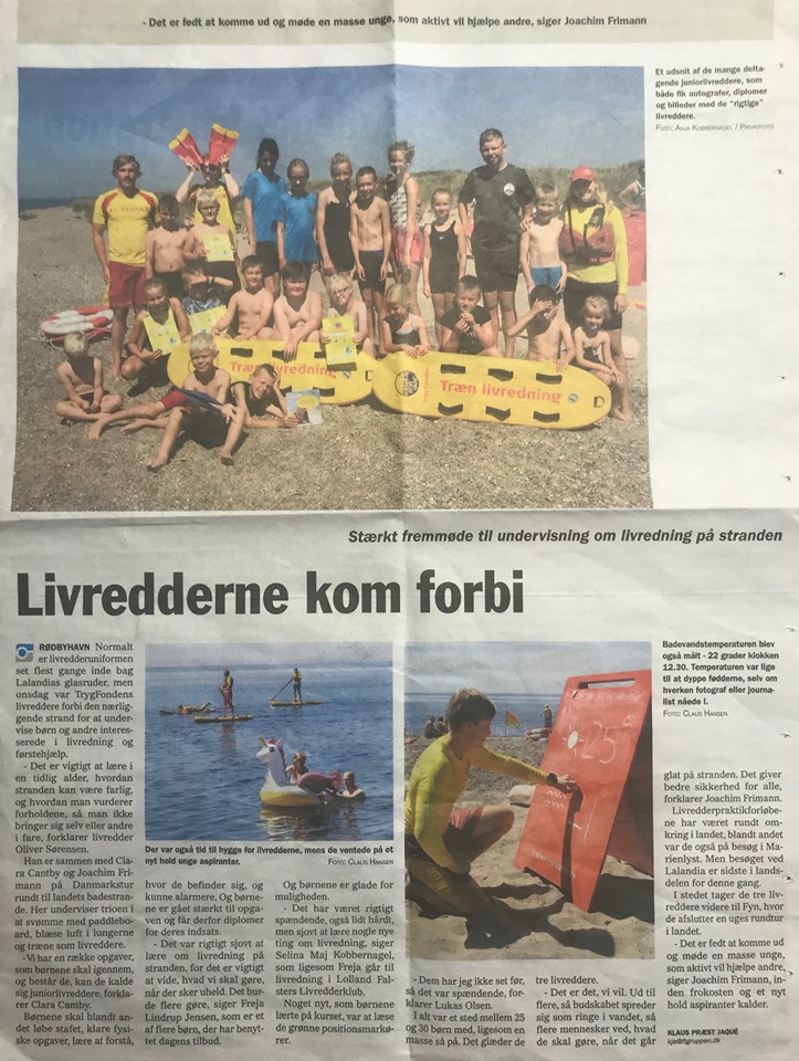 Leg med Kystlivredderne ved Lalandia 2019